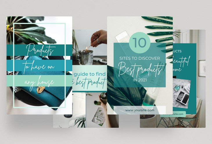 Product Based Pinterest Template