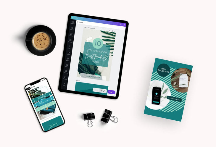 Product Based Pinterest Template