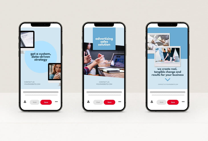 Service Based Pinterest Template