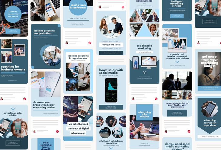 Service Based Pinterest Template