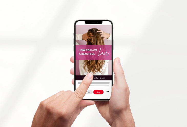 Beauty Pinterest Template