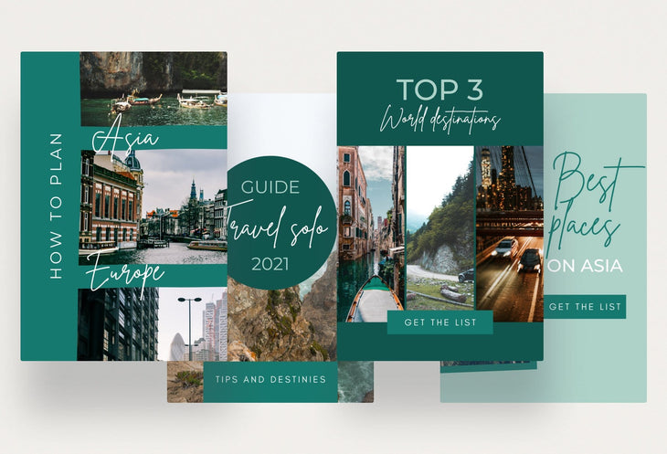 Travel Pinterest Template