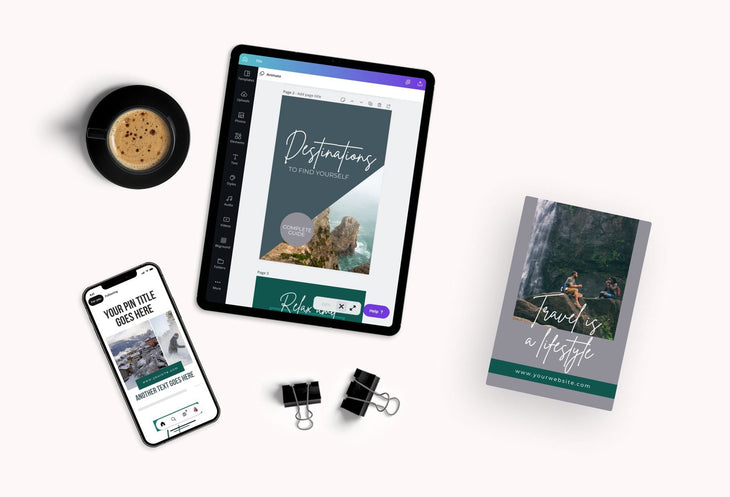 Travel Pinterest Template
