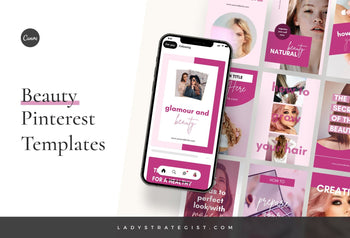 Beauty Pinterest Template