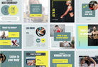 97 Done-for-You Template Fitness Canva Bundle