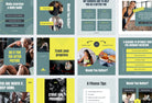 97 Done-for-You Template Fitness Canva Bundle