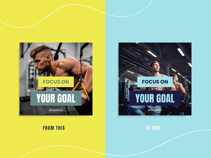 97 Done-for-You Template Fitness Canva Bundle