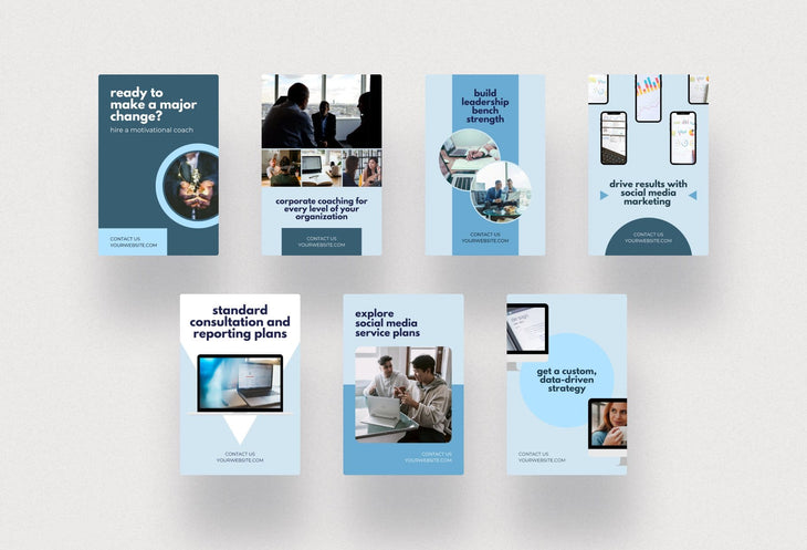 Service Based Pinterest Template