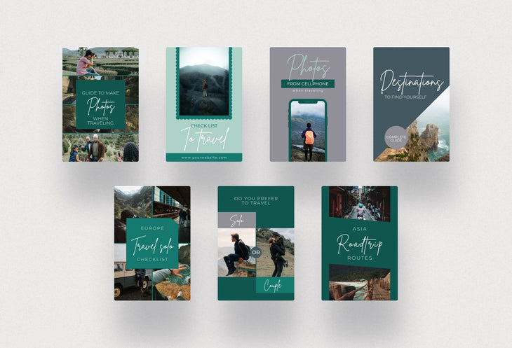 Travel Pinterest Template