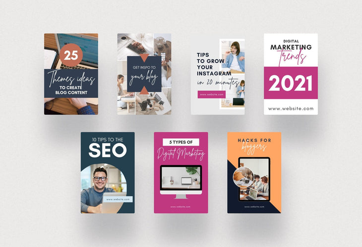 Blog Pinterest Template