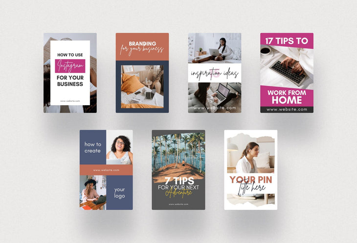 Blog Pinterest Template