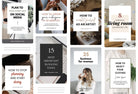 70 Minimalist Pinterest Templates for Canva