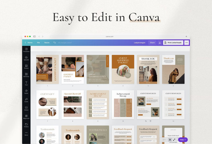 Service Providers Canva Bundle