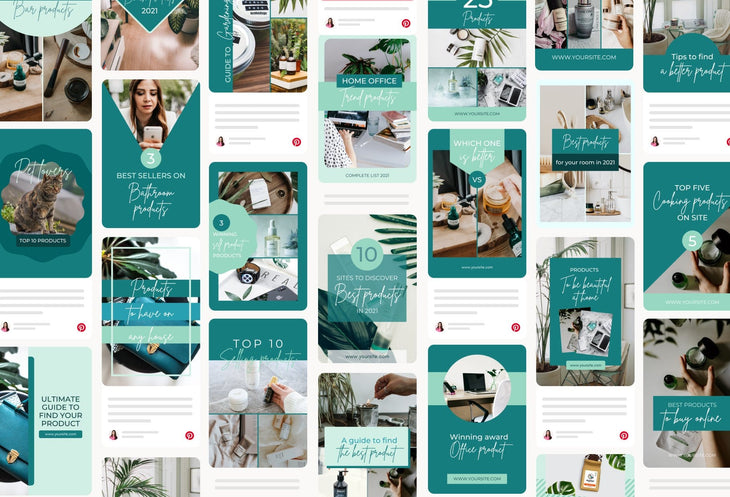 Product Based Pinterest Template
