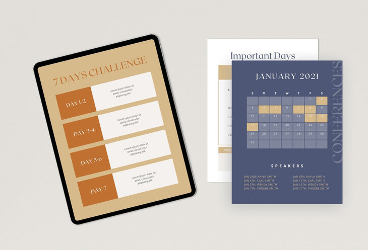 7-Day Challenge Lead Magnet Template