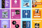 97 Done-for-You Trend Fitness Instagram Posts Canva Templates