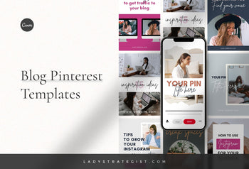 Blog Pinterest Template