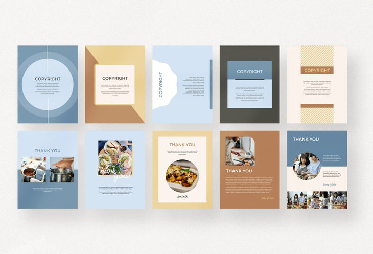 Food & Recipe Workbook Creator