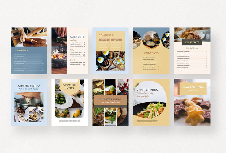 Food & Recipe Workbook Creator