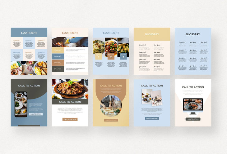 Food & Recipe Workbook Creator