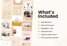 97 Done-for-You Neutral Yoga Instagram Posts Canva Templates