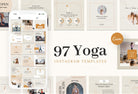 Yoga Canva Templates Bundle